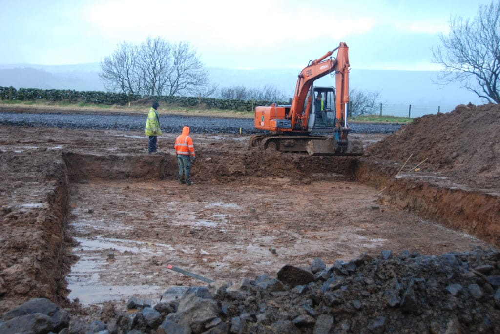 Excavation of for a new Proteus pool